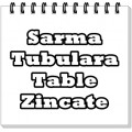 Sarma tubulara pentru table zincate - galvanizate