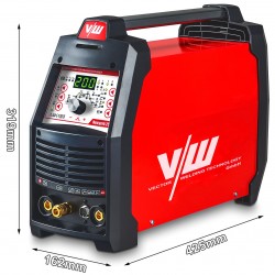 SEMI-PROFESIONAL TIG - VECTOR® Germany - 200A - Curent AC/DC + PLASMA - Alimentare 220V SEMI-PROFESIONAL TIG - VECTOR® Germany - 200A - Curent AC/DC + PLASMA - Alimentare 220V