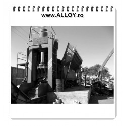 Reparatie sudura prese de sfaramat din otel turnat