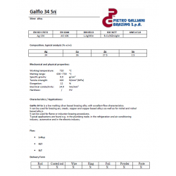 Baghete Aliaj argint 34% Ag Baghete Aliaj argint 34% Ag
