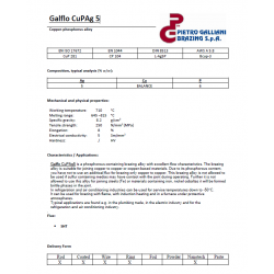 Aliaj bagheta Cu-fosforos cu Ag 5% Aliaj bagheta Cu-fosforos cu Ag 5%
