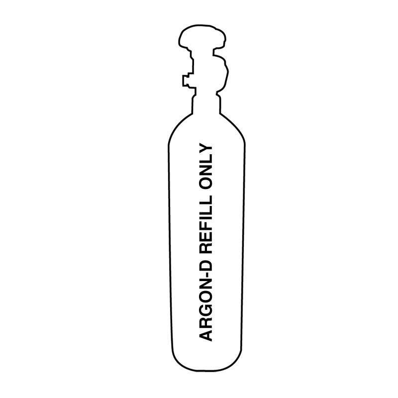 butelie presiune argon